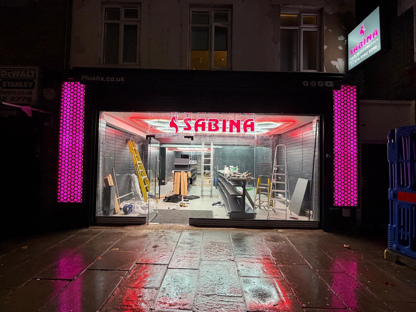 Safehand glass shopfront project